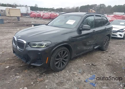 2022 BMW X3 Sdrive30I from USA, damaged, VIN 5UX43DP08N9K48228